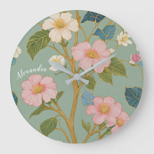 In Blossom: Pasteltak met roze bloemen Grote Klok