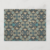 in blue briefkaart (Voorkant)