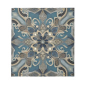 in blue notitieblok (Voorkant)