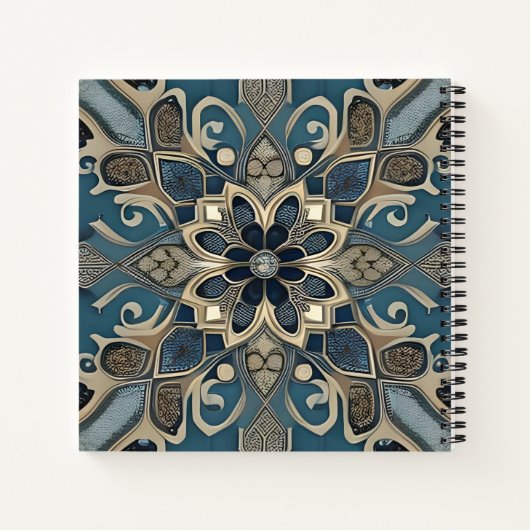 in blue notitieboek (Achterkant)