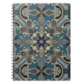 in blue notitieboek (Voorkant)