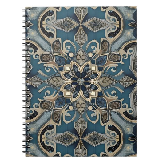 in blue notitieboek (Voorkant)