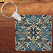 in blue sleutelhanger (Voorkant)