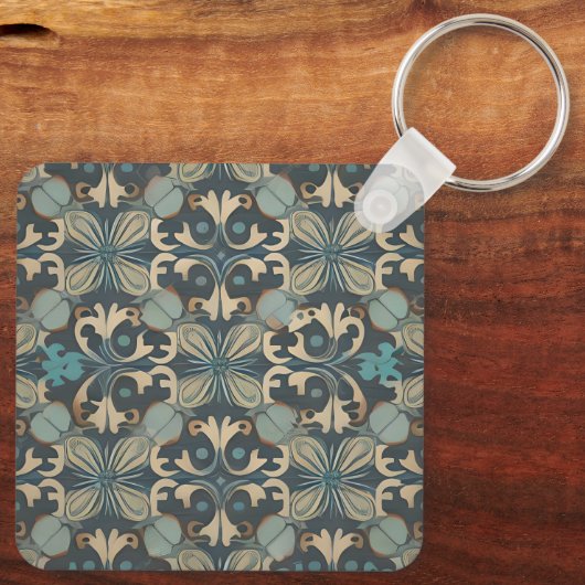 in blue sleutelhanger (Achterkant)