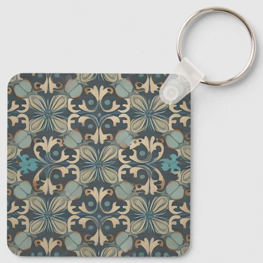 in blue sleutelhanger (Achterkant)