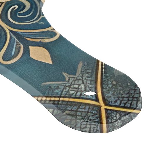 in blue snijplank (Hoek)