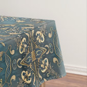 in blue tafelkleed (Voorbeeld)