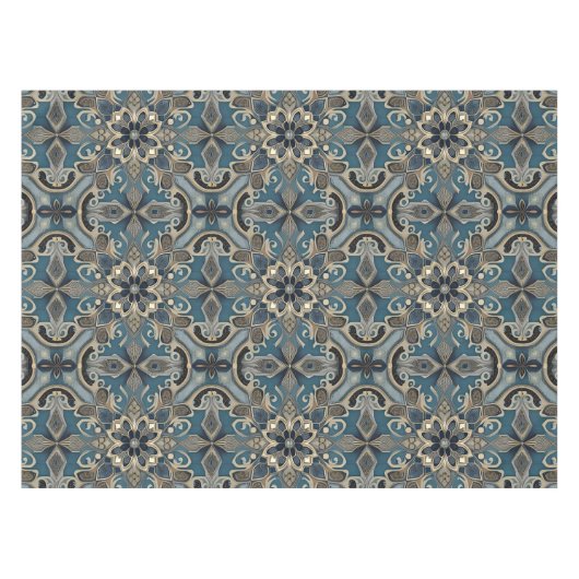 in blue tafelkleed (Voorkant (Horizontaal))