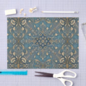 in blue tissuepapier (Craft)