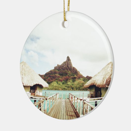 In Bora Bora Keramisch Ornament (Links)