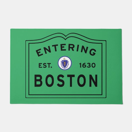 In Boston MA Deurmat (Voorkant)