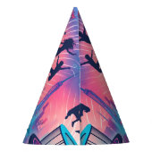 in boys kinder coole trampoline Park 13e verjaarda Feesthoedjes (Achterkant)