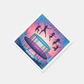 in boys kinder coole trampoline Park 13e verjaarda Servet (Hoek)