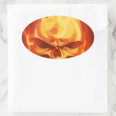 In brand ovale sticker (Tas)