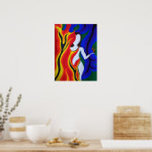 In brand poster (Keuken)