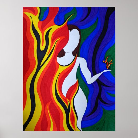 In brand poster (Voorkant)