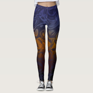 In brand/vlammen leggings