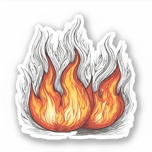 In brand waterdicht sticker (Voorkant)