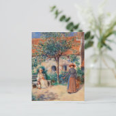 In Bretagne door Renoir Impressionist Painting Briefkaart (Staand voorkant)
