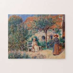 In Bretagne door Renoir Impressionist Painting Legpuzzel