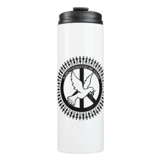 IN BROTHERHOOD STAAN WE THERMOSBEKER (Voorkant)