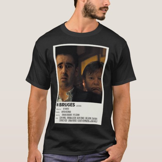 In Bruges (2008) Alternative Film Poster Classic T T-shirt (Voorkant)
