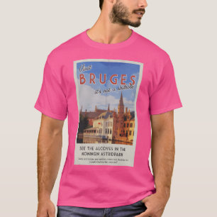 In Brugge (ITS in België) Reisposter T-shirt