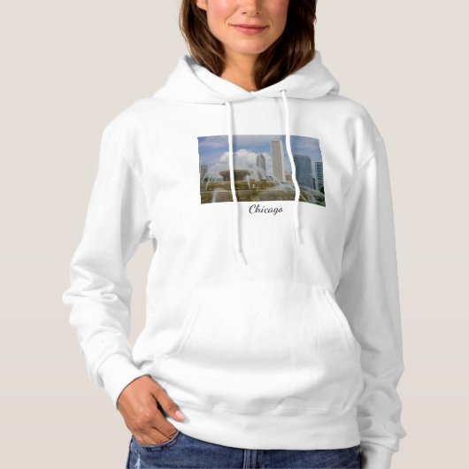 In Buckingham Fountain Hoodie (Voorkant)