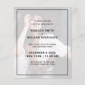 In budget Simple Photo Wedding Invitations (Voorkant)