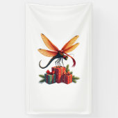 In cadeauverpakking libel spandoek (Verticaal)