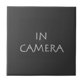 In camera tegeltje (Voorkant)