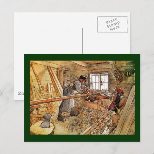 In Capenter Shop Briefkaart (Voorkant / Achterkant)