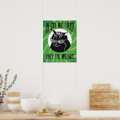 In Cat we Trust, Obey the Meows # 6 Poster (Keuken)