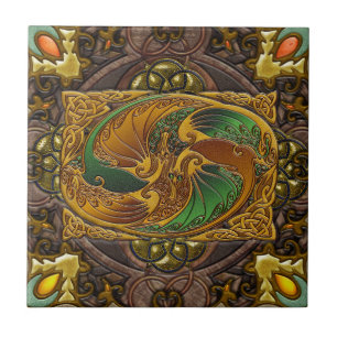 In Celtic Wood, door Joseph Maas Tegeltje