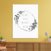 In Christ Alone Canvas Print (Insitu (Woonkamer))
