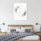 In Christ Alone Canvas Print (Insitu (Slaapkamer))