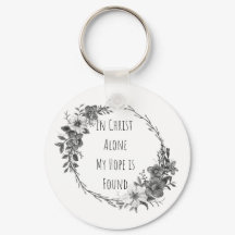 In Christ Alone Keychain