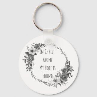 In Christ Alone Keychain