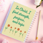 In Christ vind ik kracht Christelijk Planner<br><div class="desc">Christelijke planner met offerte. Plan uw dagen met Doel en Gebed met behulp van onze Christelijke Planner - Inspirerend citaten,  Schriftaanwijzingen en ruimte voor Spirituele groei. Loop met God Daily. Bestel vandaag nog!</div>