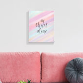 In Christus alleen Canvas Afdruk (Insitu (Woonkamer))