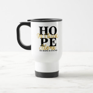 In Christus alleen is mijn hoop Inspirerend gevond Reisbeker