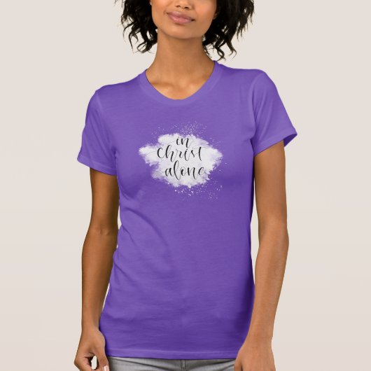 In Christus alleen T-shirt (Voorkant)