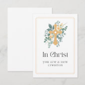 In Christus Bedankkaart (Voorkant / Achterkant)