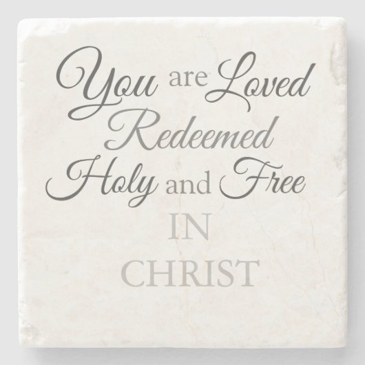 In Christus Stenen Onderzetter (Voorkant)