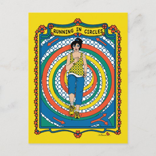 In Circles_B_ Briefkaart (Voorkant)