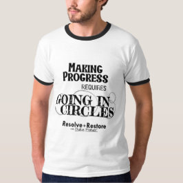 In cirkels gaan t-shirt