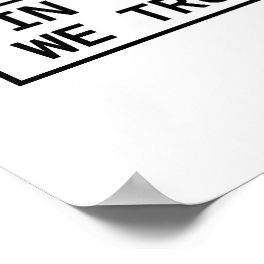 In code vertrouwen we poster (Hoek)