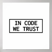 In code vertrouwen we poster (Voorkant)