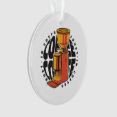 In Coffee vertrouwen we Ornament (voorkant)