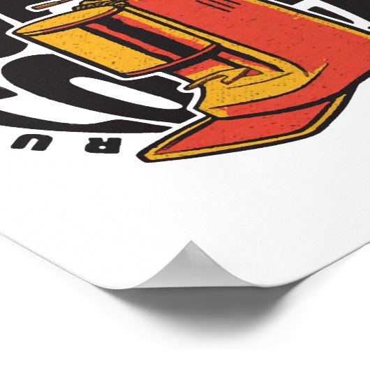 In Coffee vertrouwen we Poster (Hoek)